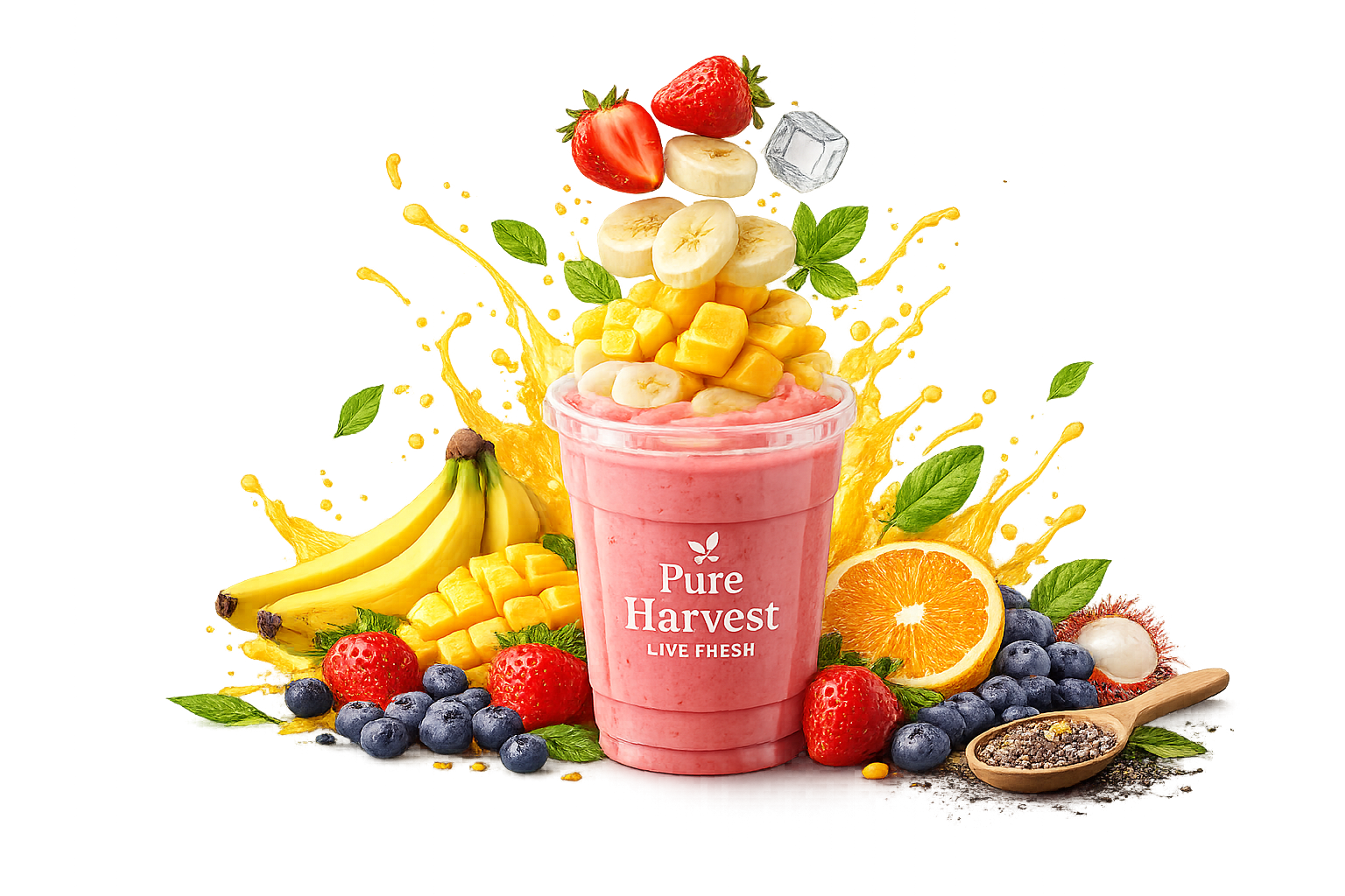 Custom juice cup